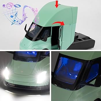 کامیون تسلا سِمی سبز