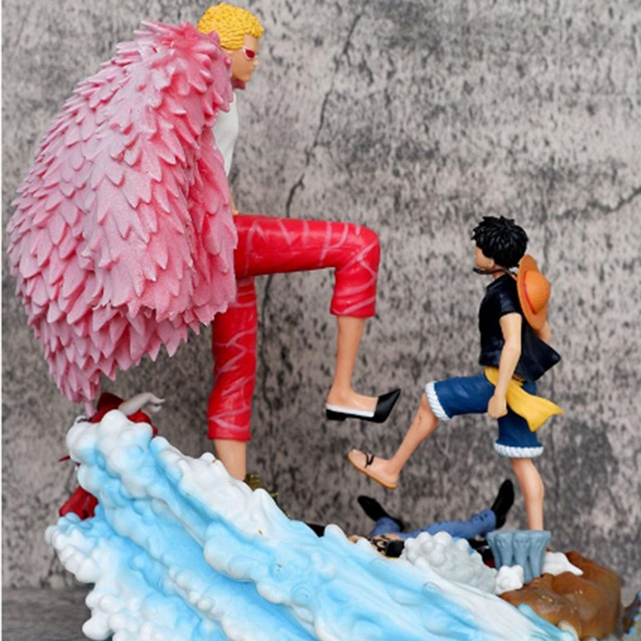Doflamingo and Luffy